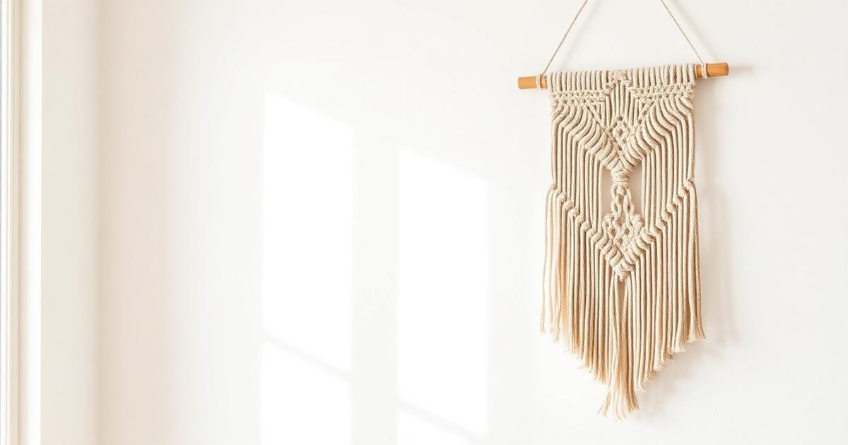 Vendre du macramé et de la déco murale : guide 2026